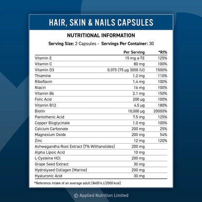 Hair, Skin & Nails - Cherry Nutrition